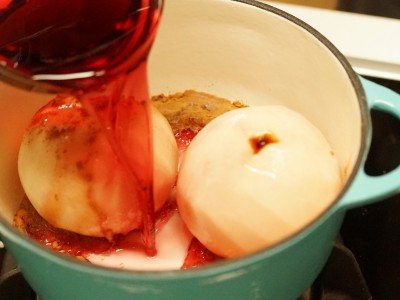 食譜-紅酒燉雪梨