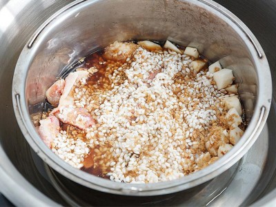 食譜-竹筍雞肉炊飯