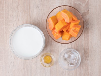 食譜-木瓜牛奶