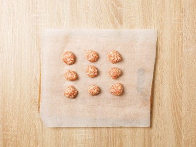 食譜-串燒肉丸子