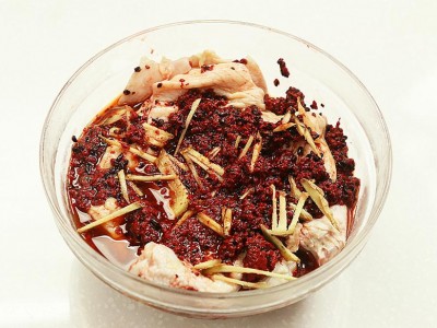 食譜-紅麴蒸嫩雞