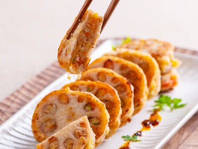 食譜-蓮藕蝦仁煎餅