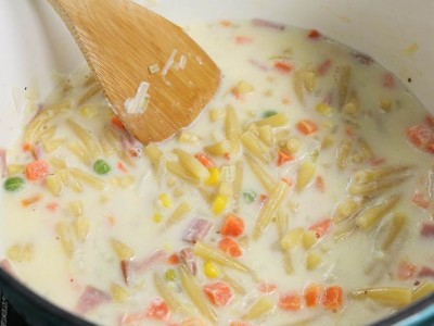 食譜-焗烤白醬通心麵