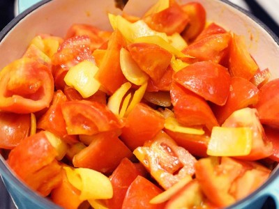 食譜-番茄雞肉咖哩