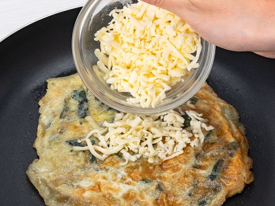 食譜-塔香起司豆皮蛋餅