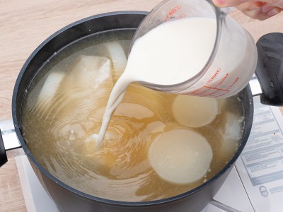 食譜-日式味噌豆漿烏龍麵