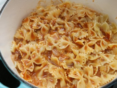 食譜-義式焗烤蝴蝶麵