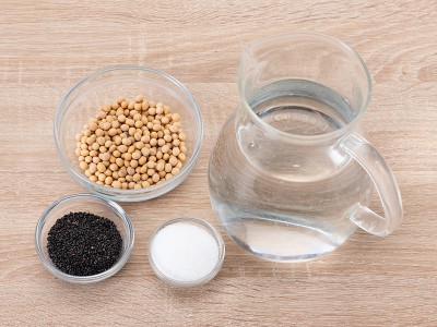 食譜-黑芝麻豆漿