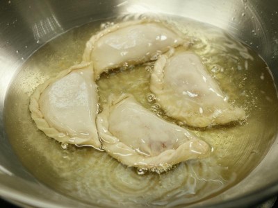 食譜-水餃皮變身蘋果派