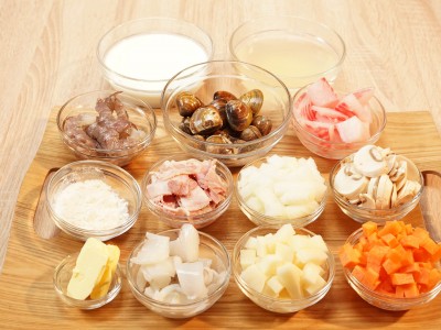 食譜-海鮮巧達濃湯