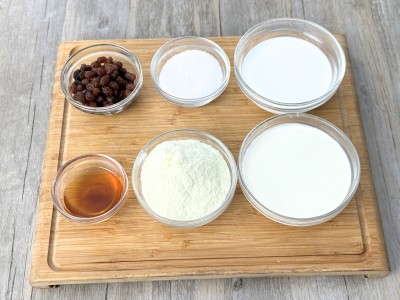 食譜-蘭姆葡萄冰淇淋