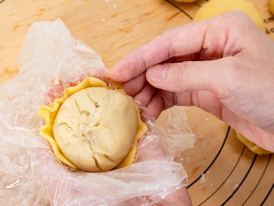 食譜-菠蘿麻糬月餅