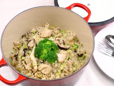 食譜-纖活鮮菇燉飯