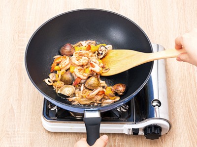 食譜-白醬海鮮鳳梨盅