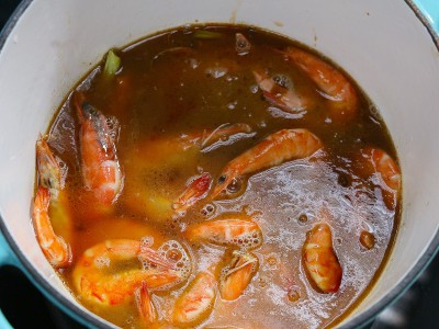 食譜-鮮蝦冬粉煲