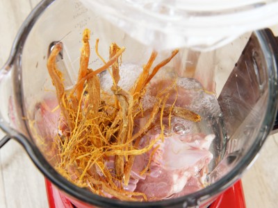 食譜-蔘鬚豬心湯