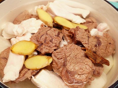 食譜-清燉牛肉湯+珍珠丸子(一鍋兩菜)