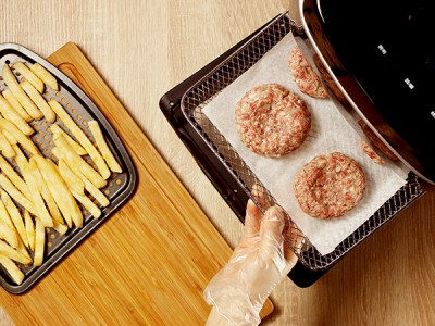 食譜-美式漢堡佐搖搖薯條