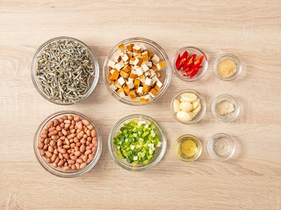 食譜-豆干花生小魚干