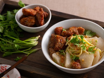 食譜-排骨酥湯麵