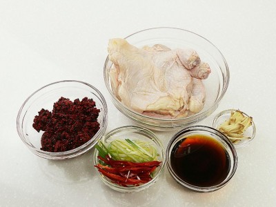 食譜-紅麴蒸嫩雞