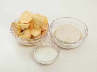 食譜-水餃皮變身地瓜餅