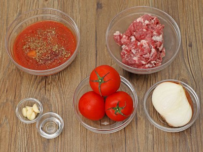 食譜-番茄肉醬