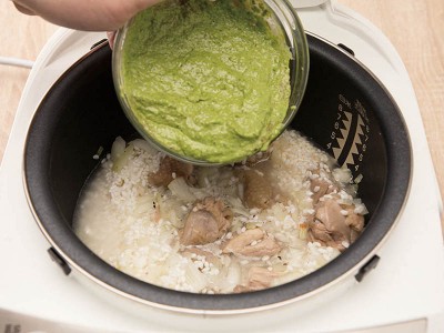 食譜-青醬雞肉燉飯