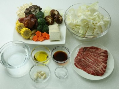 食譜-牛肉壽喜燒