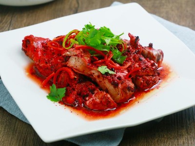 食譜-紅麴蒸嫩雞