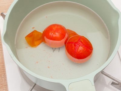 食譜-番茄鮮蝦天使冷麵