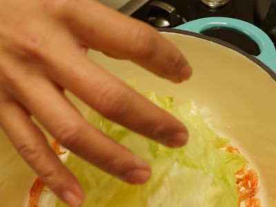 食譜-櫻花蝦鮮蔬