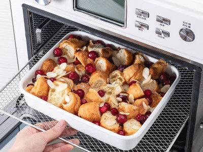 食譜-莓果可頌布丁