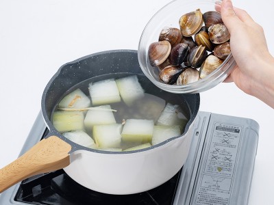 食譜-冬瓜蛤蠣湯