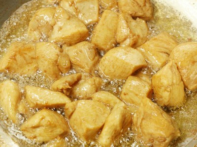 食譜-椒麻毛豆炒雞丁