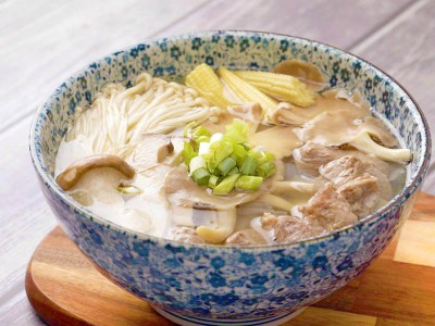 食譜-豬肉菇菇湯