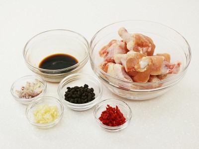 食譜-白菜煲+豉椒雞肉 (一鍋二菜)