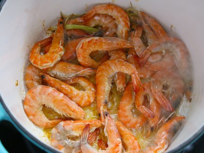 食譜-鮮蝦冬粉煲