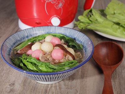 食譜-客家鹹湯圓(無蝦米版)