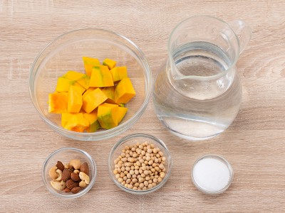 食譜-南瓜堅果豆漿