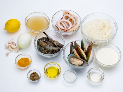 食譜-西班牙海鮮燉飯 