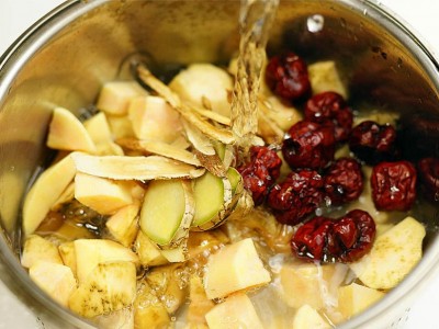 食譜-防感地瓜湯