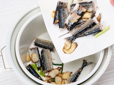 食譜-佃煮秋刀魚