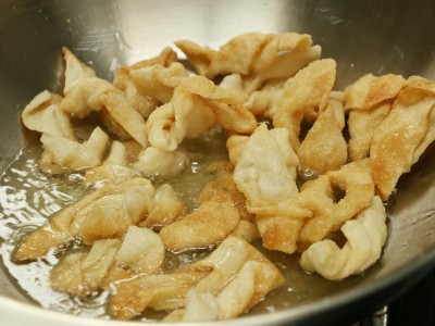 食譜-水餃皮變身巧果餅乾