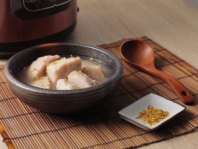 食譜-桂花芋頭甜湯