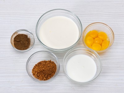 食譜-黑糖焙茶烤布蕾 