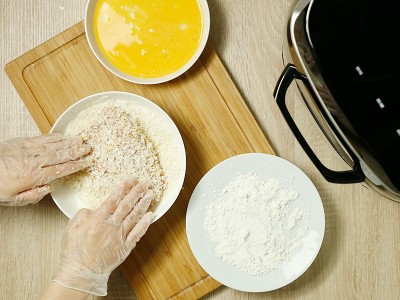 食譜-藍帶豬排+野菇烘蛋