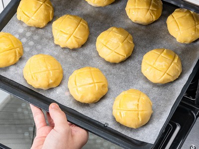 食譜-菠蘿麻糬月餅