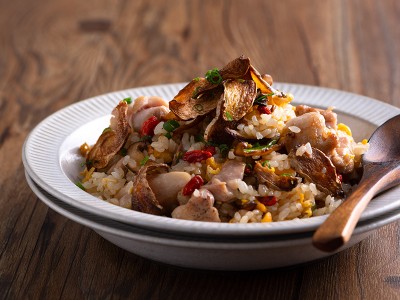 食譜-麻油雞炒飯