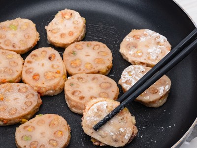 食譜-蓮藕蝦仁煎餅